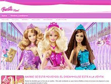 Tablet Screenshot of barbieplanet.com